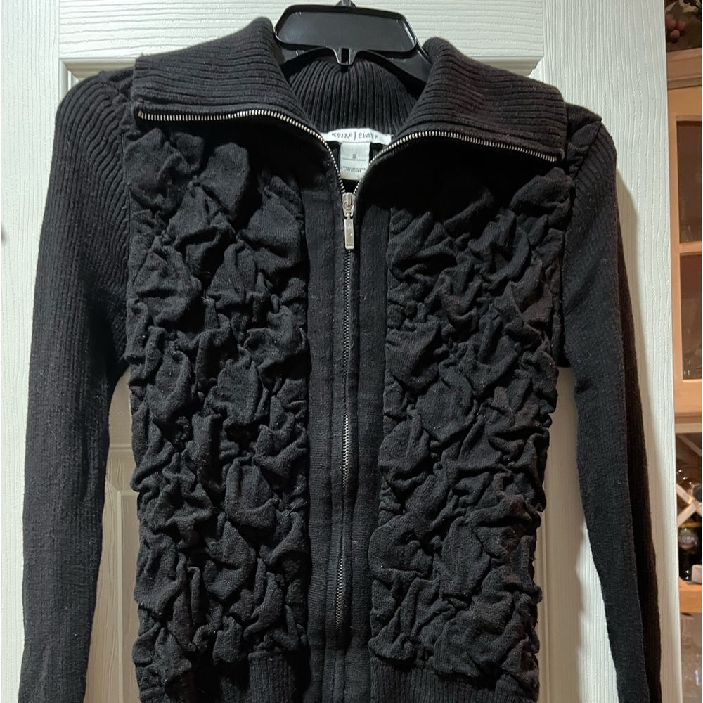 White House Black Market Black Sweater